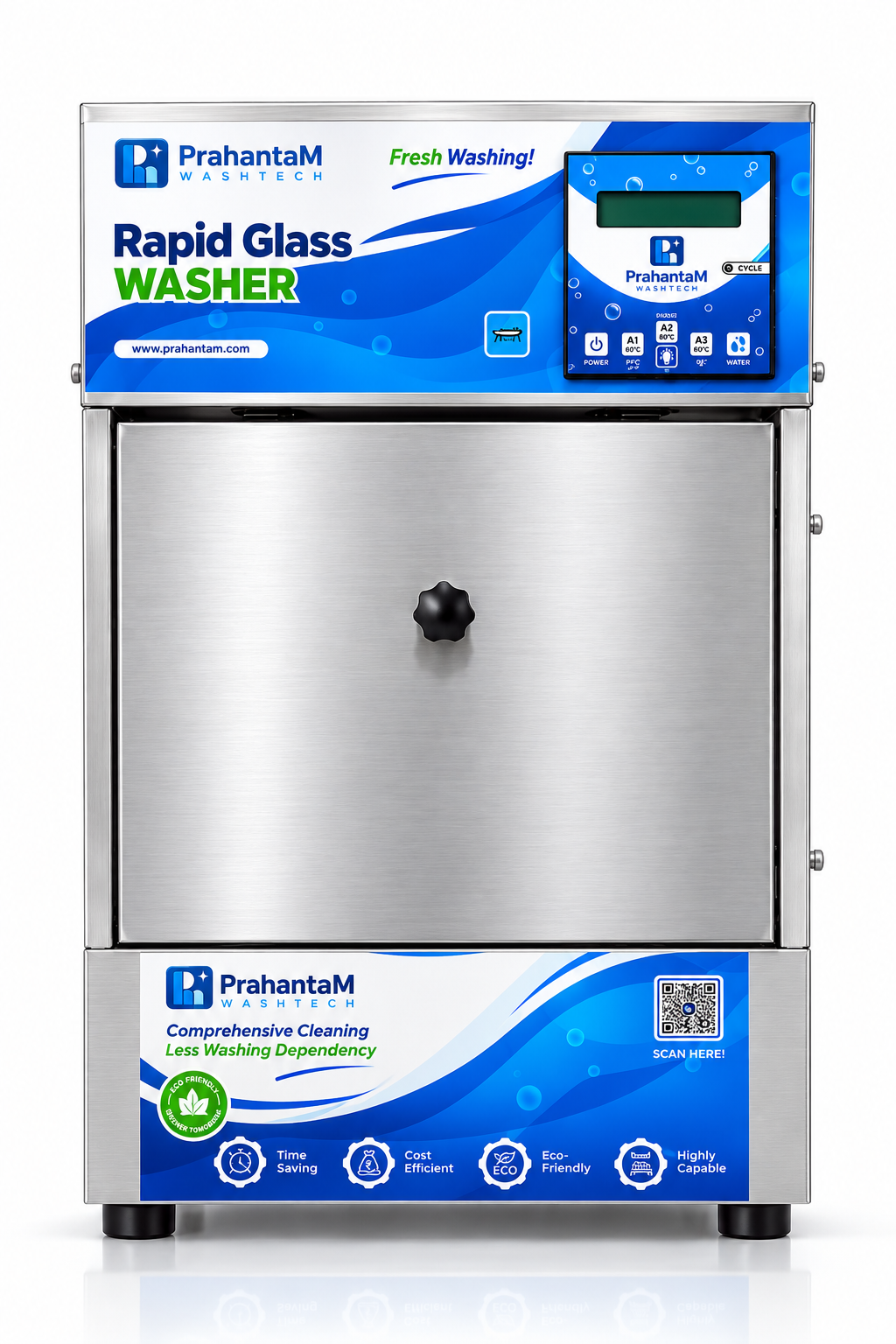 Prahantam PB02 Commercial Glass Washer