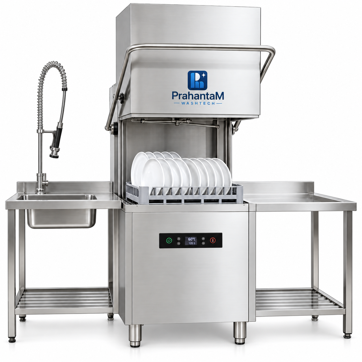 Prahantam Hood Type (Pass-Through) Dishwasher